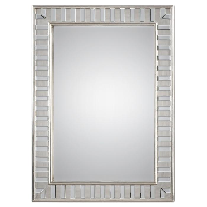 Uttermost  Lanester Silver Leaf Mirror 1