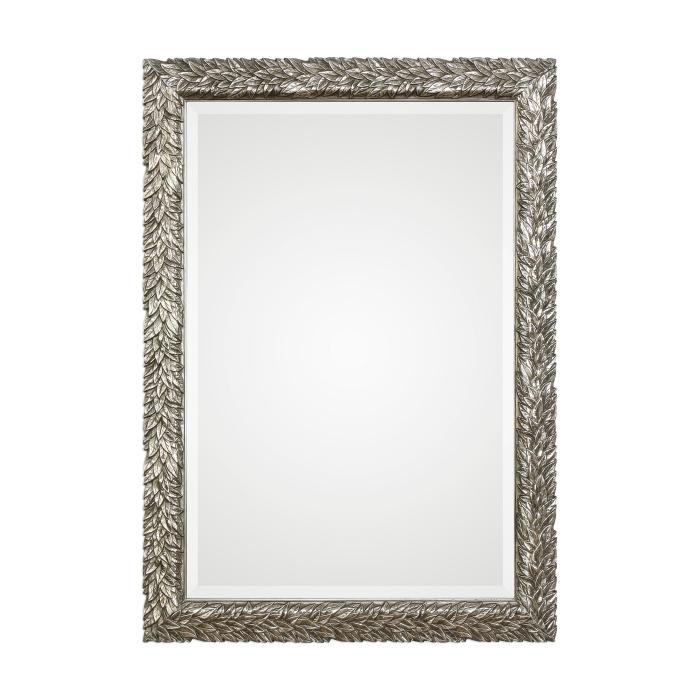 Uttermost  Evelina Silver Leaves Mirror 1