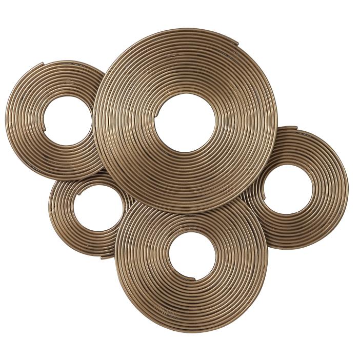 Uttermost  Ahmet Gold Rings Wall Decor 1