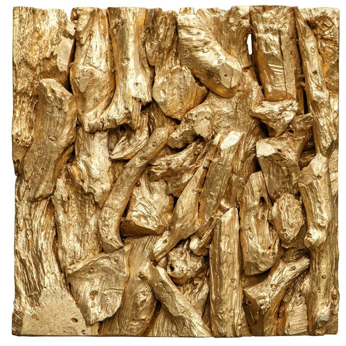Uttermost  Rio Gold Wood Wall Décor 1