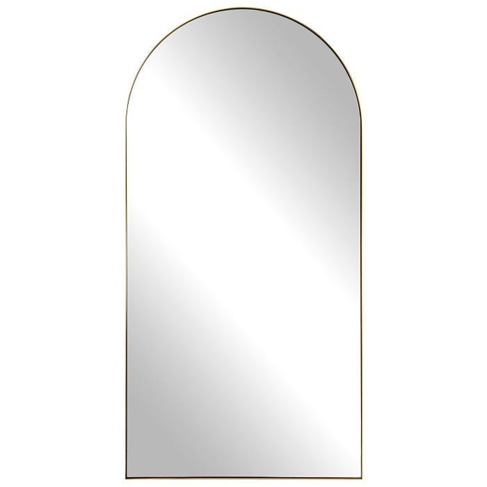 Uttermost  Crosley Antique Brass Arch Mirror 1