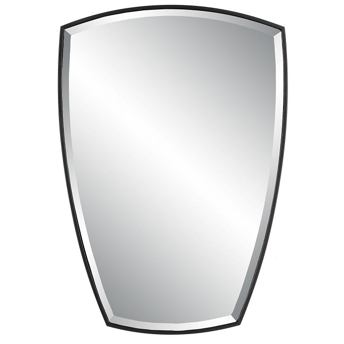 Uttermost  Crest Curved Iron Mirror 1