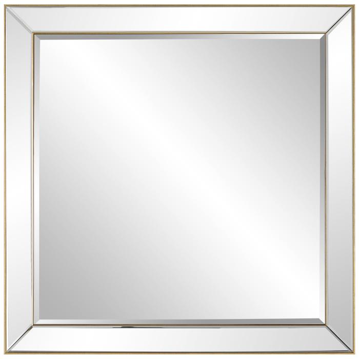 Uttermost  Lytton Gold Square Mirror 1