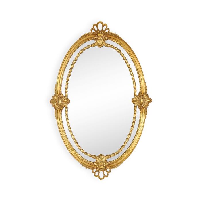 Jonathan Charles Wall Mirror Adam Style - Gold 1