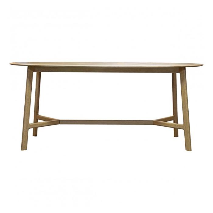 Pavilion Chic Oval Dining Table Andover in Oak 1