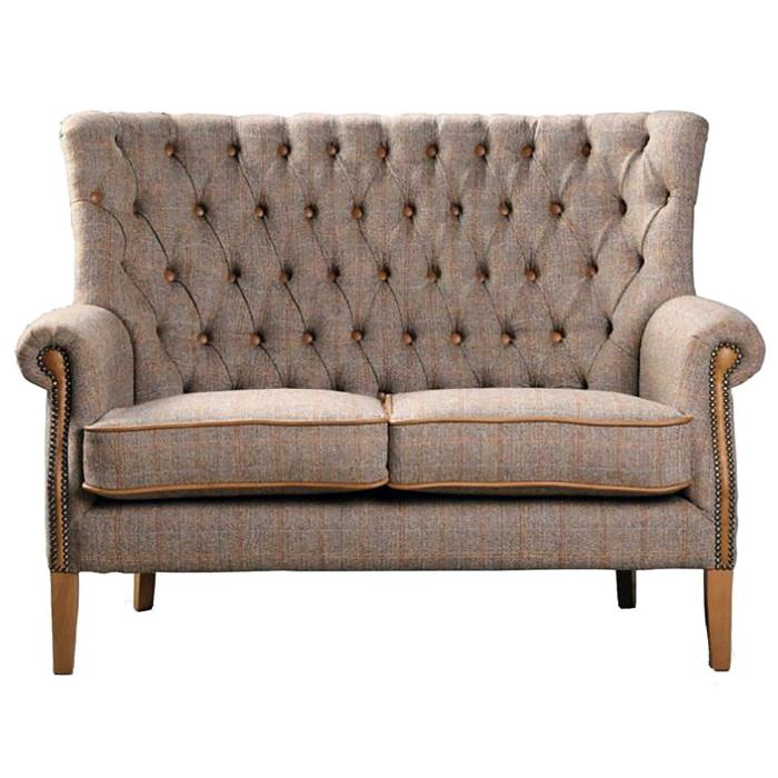 Vintage Sofa Company Hexham Harris Tweed Sofa 1