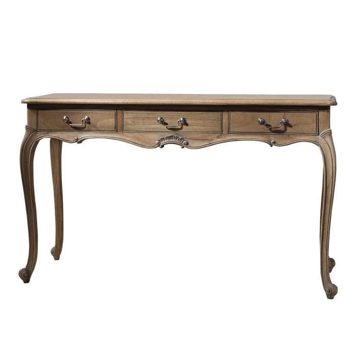 Pavilion Chic Bamako Dressing Table in Weathered Wood 1
