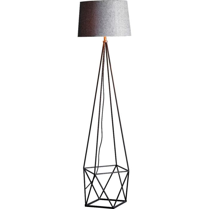 Pavilion Chic Orcus Floor Lamp with Geometric Frame 2