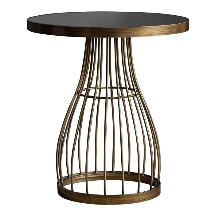 Pavilion Chic Side Table Accra in Bronze 1