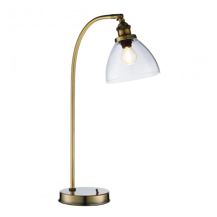 Pavilion Chic Table Lamp Nestor Antique Brass 1
