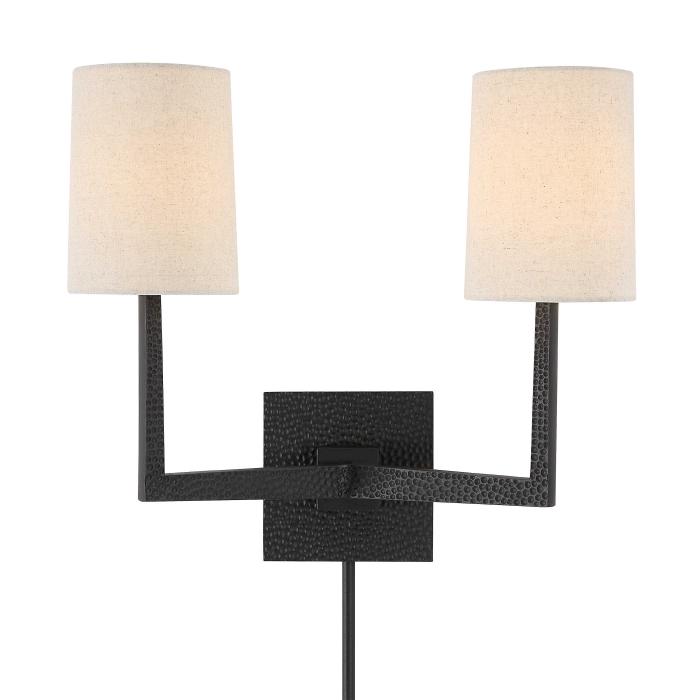 Black Label Open Arms Wall Light 1