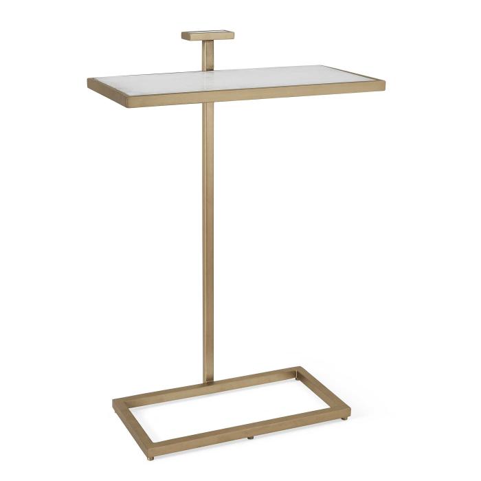 Black Label Jewel Pull Up Accent Table - Rectangle 1