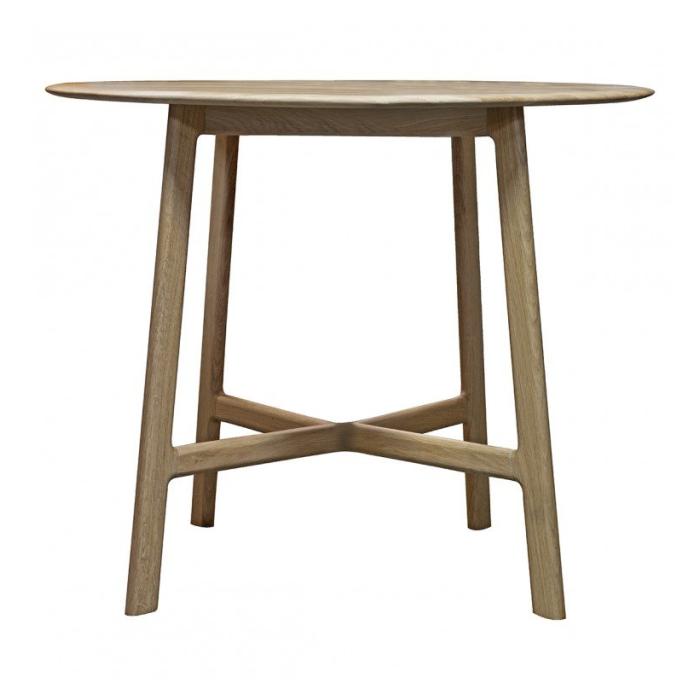 Pavilion Chic Round Dining Table Andover in Oak 1