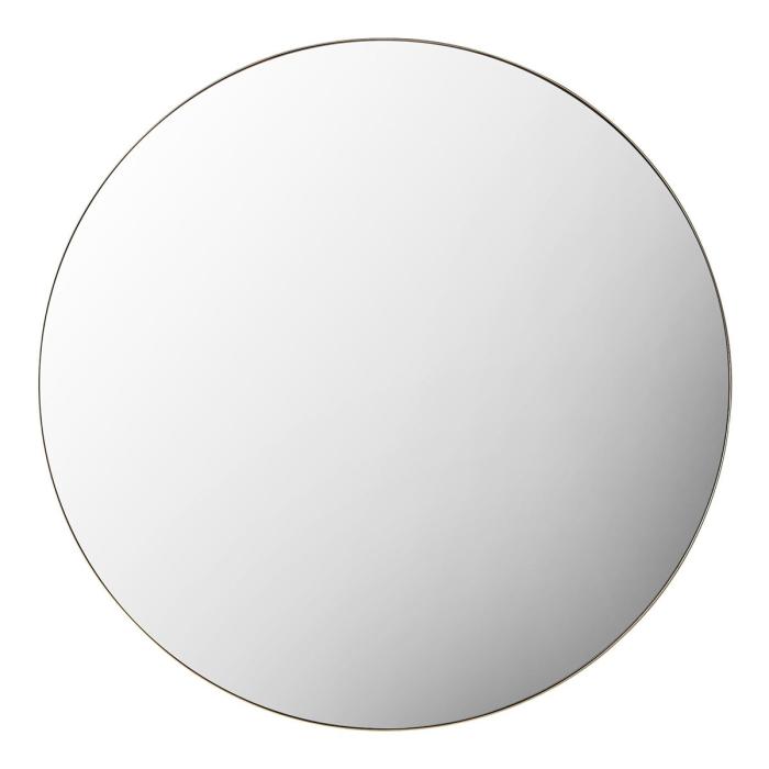 Pavilion Chic Round Wall Mirror Sane with Gold Frame 1