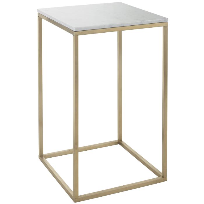RV Astley End Table Faceby with Marble Top 1