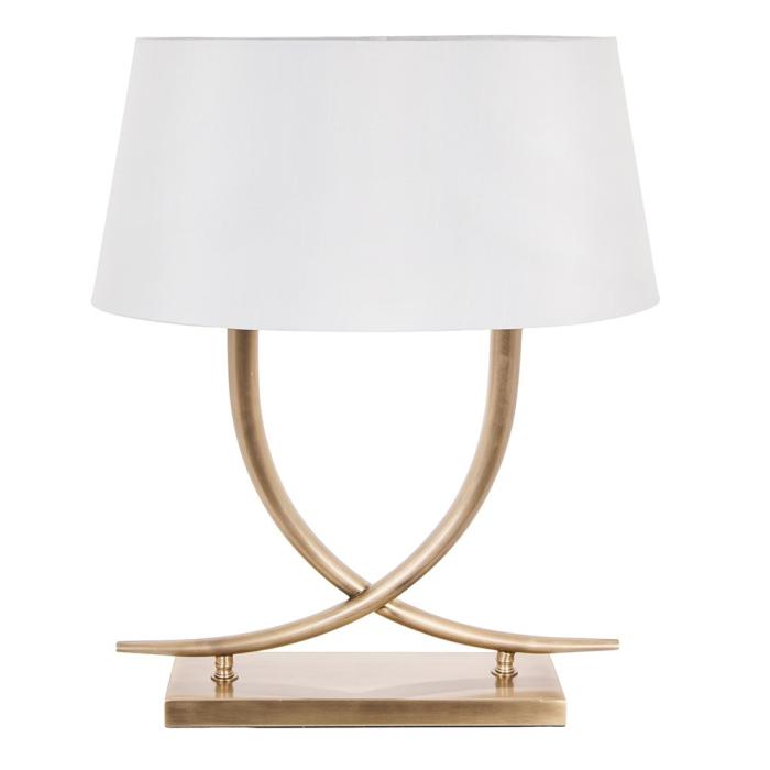 Iva Modern Antique Brass Table Lamp 1