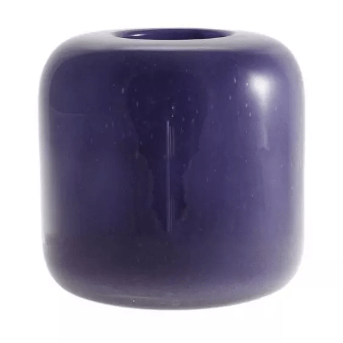 LSA International Inza Haze Small Dark Purple Vase 1