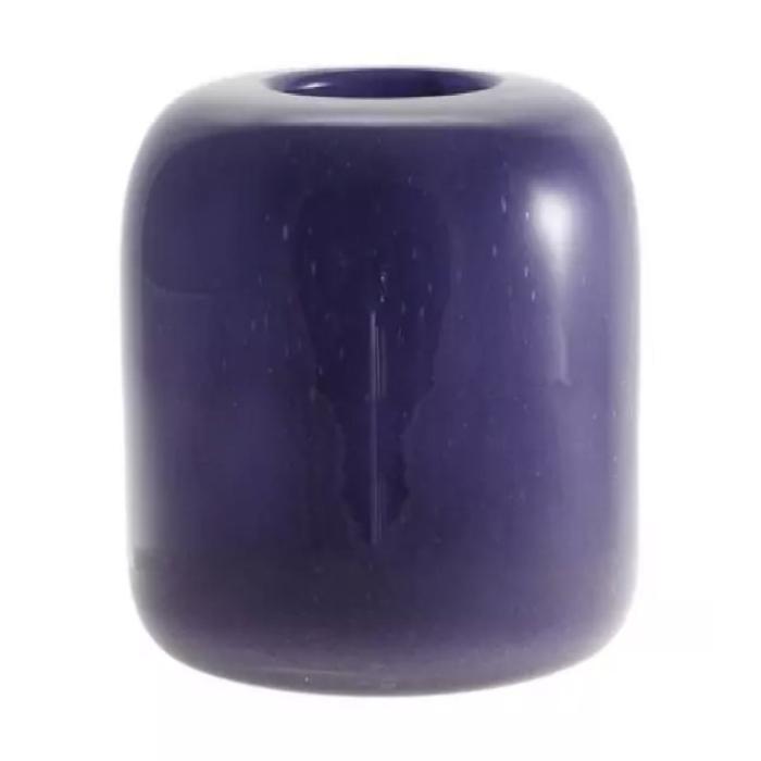 LSA International Inza Haze Large Dark Purple Vase 1