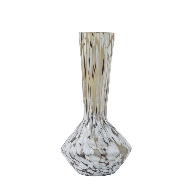 Skylar Mottled Brown Vase Small 1