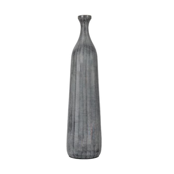 Pavilion Chic Alita Bottle Vase Medium Antique Grey 1