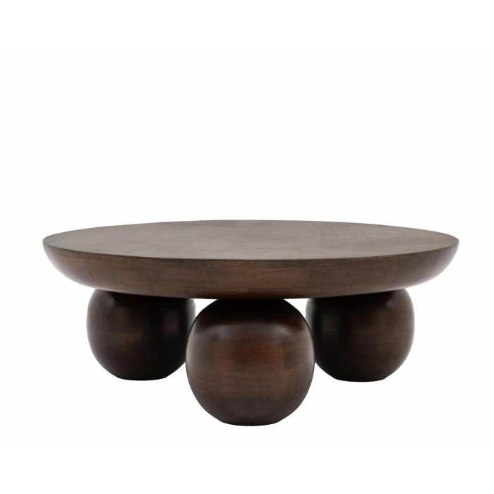 Pavilion Chic Spheres Round Coffee Table 1