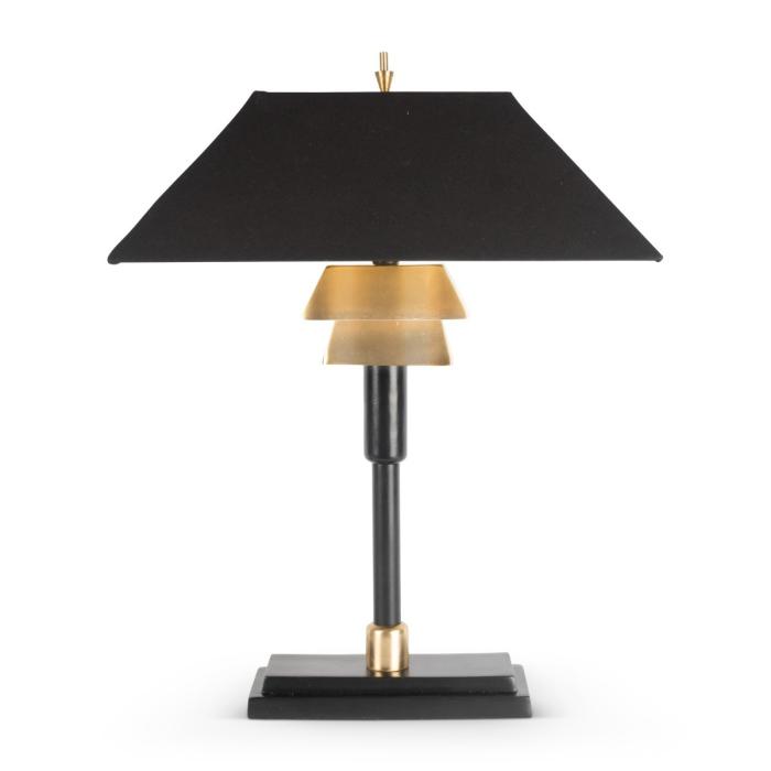 Authentic Models Double Lighted Art Deco Desk Lamp 1
