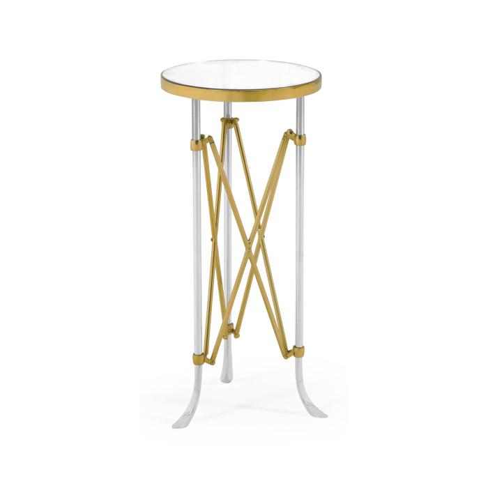 Jonathan Charles Round Accent Table Vanity 5
