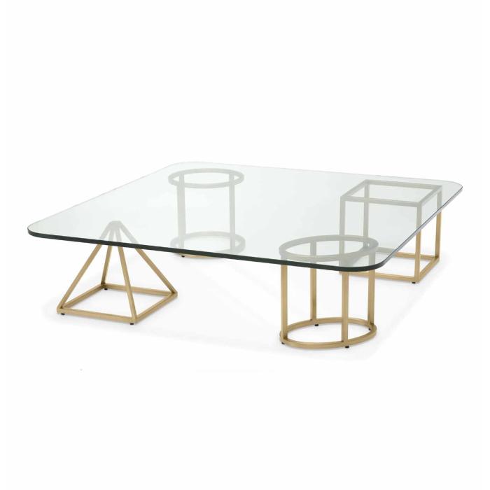 Eichholtz Coffee Table Speiser Brushed Brass Finish 1