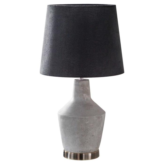 Pavilion Chic Kira Table Lamp with Concrete Effect Base 1