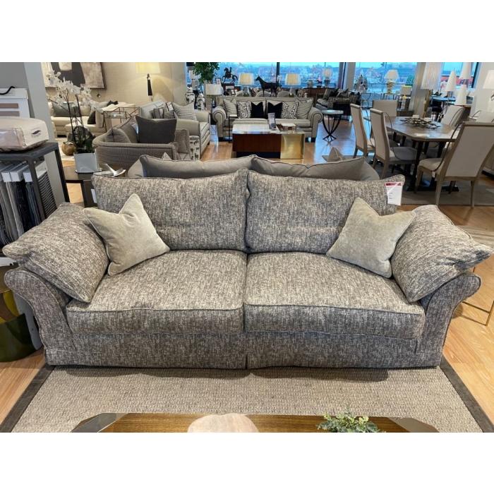 Clearance Collins & Hayes Miller Large Slip Cover Sofa in Radiance Flint  1