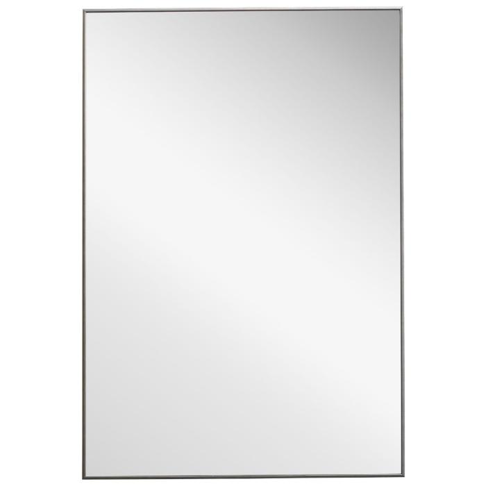 Radiance Simple Slim Frame Mirror Silver 1