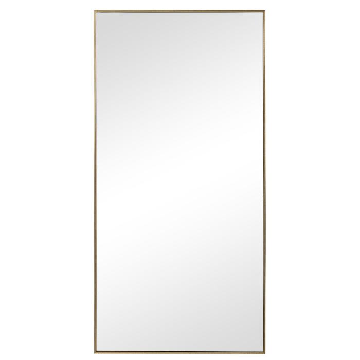 Radiance Slim Frame Midi Mirror Gold  1