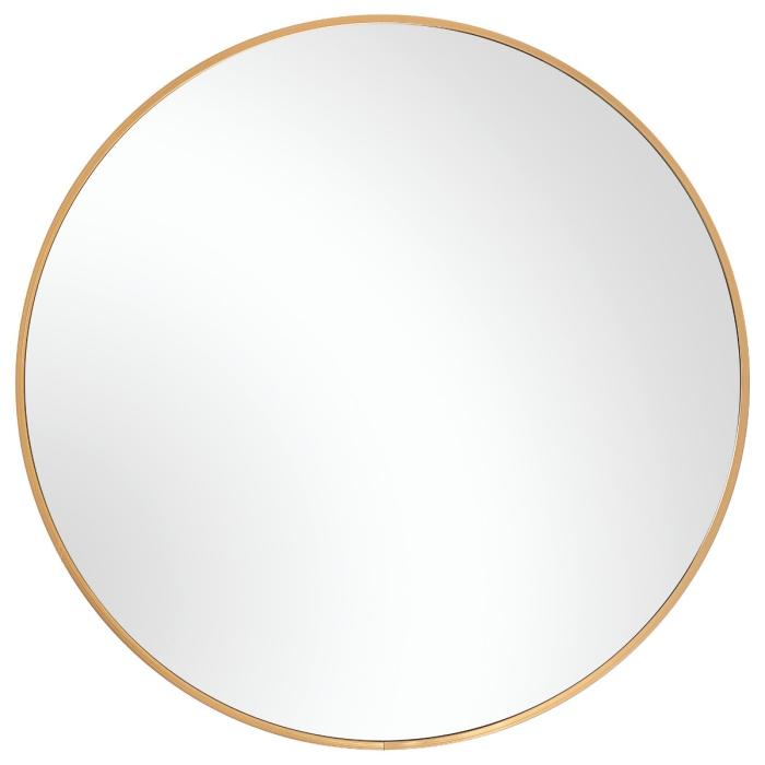 Radiance Eve Small Round Mirror Gold 1