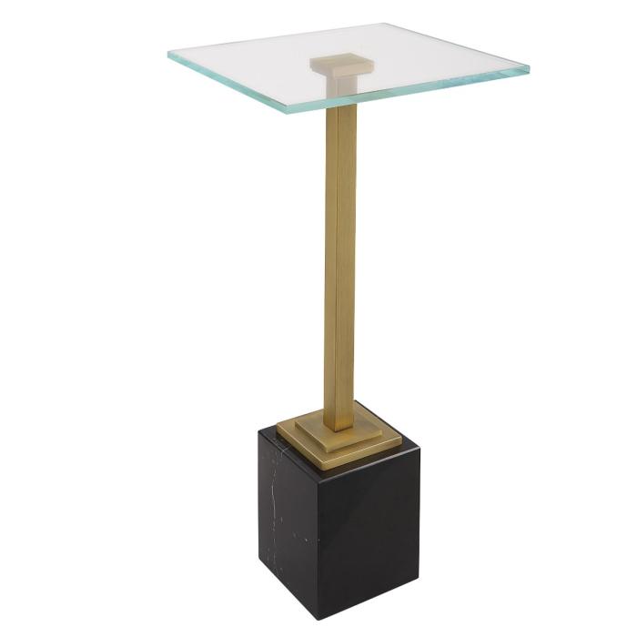 Radiance Stand Up Drinks Table Black  1