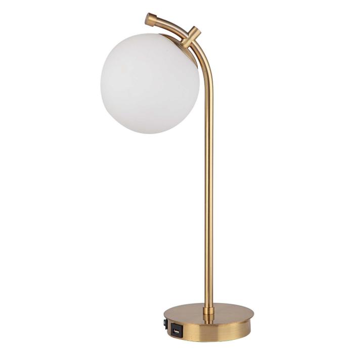 Radiance Droplet Table Lamp Brass 1