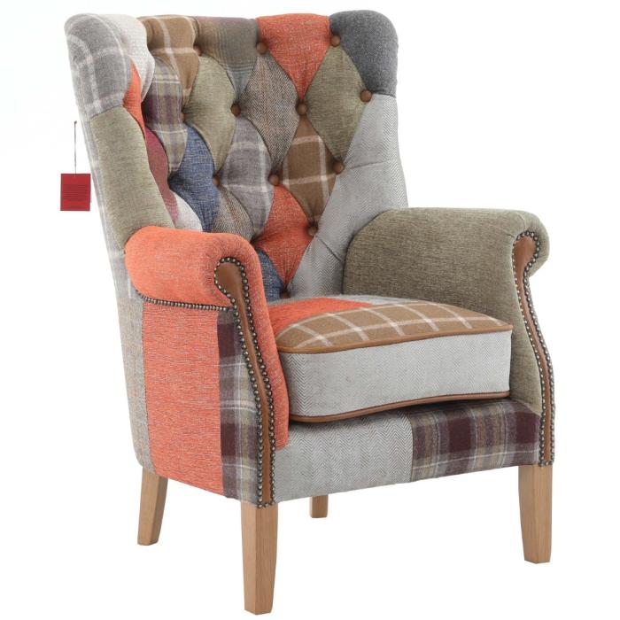 Vintage Sofa Company Barnard Patchwork Chair 1