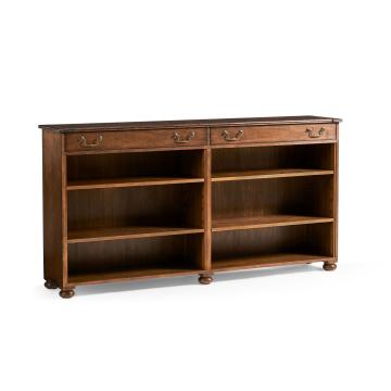 Low Double Bookcase Rural
