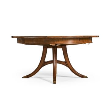 Round Dining Table Monarch with Self Storing Leaves