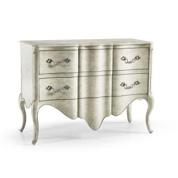 Peble grey - French provincial style chest of drawers