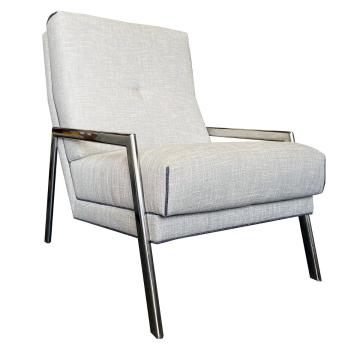 Lincoln Chair in Pietra Linen