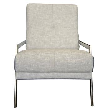 Lincoln Chair in Pietra Linen