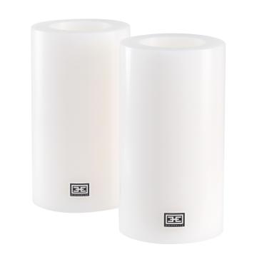 Artificial Candle set of 2 H.18cm