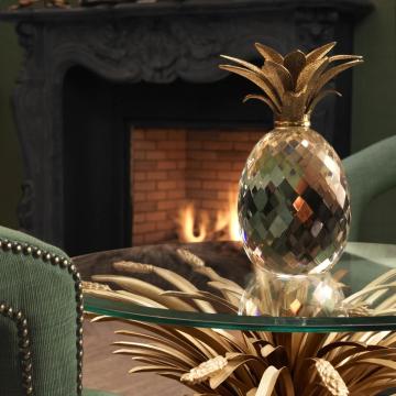 Object Pineapple crystal glass