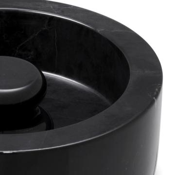 Ashtray Poulsen black marble