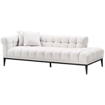Lounge Sofa Aurelio Left in White