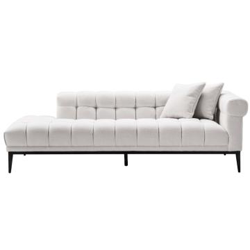 Lounge Sofa Aurelio Right in White