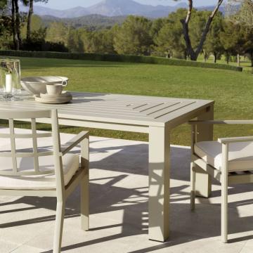 Vistamar Outdoor Dining Table in Sand