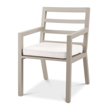 Delta Outdoor Dining Chair in Sand