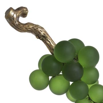 Object French Grapes green vintage brass finish