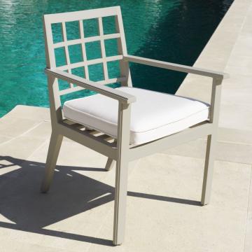 Cap-Ferrat Outdoor Dining Chair in Sand